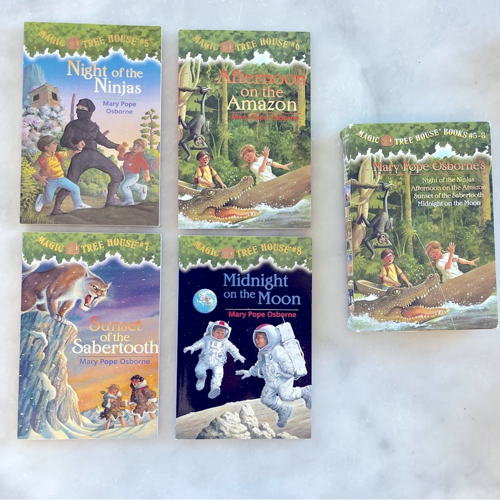 Magic Treehouse Series Books 1-4, 5-8. - Picture 2 of 6